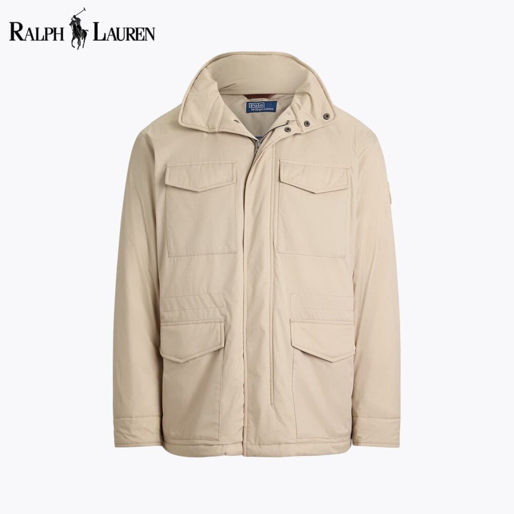 Ralph Lauren Gabardine Feldjacke mit Kapuze