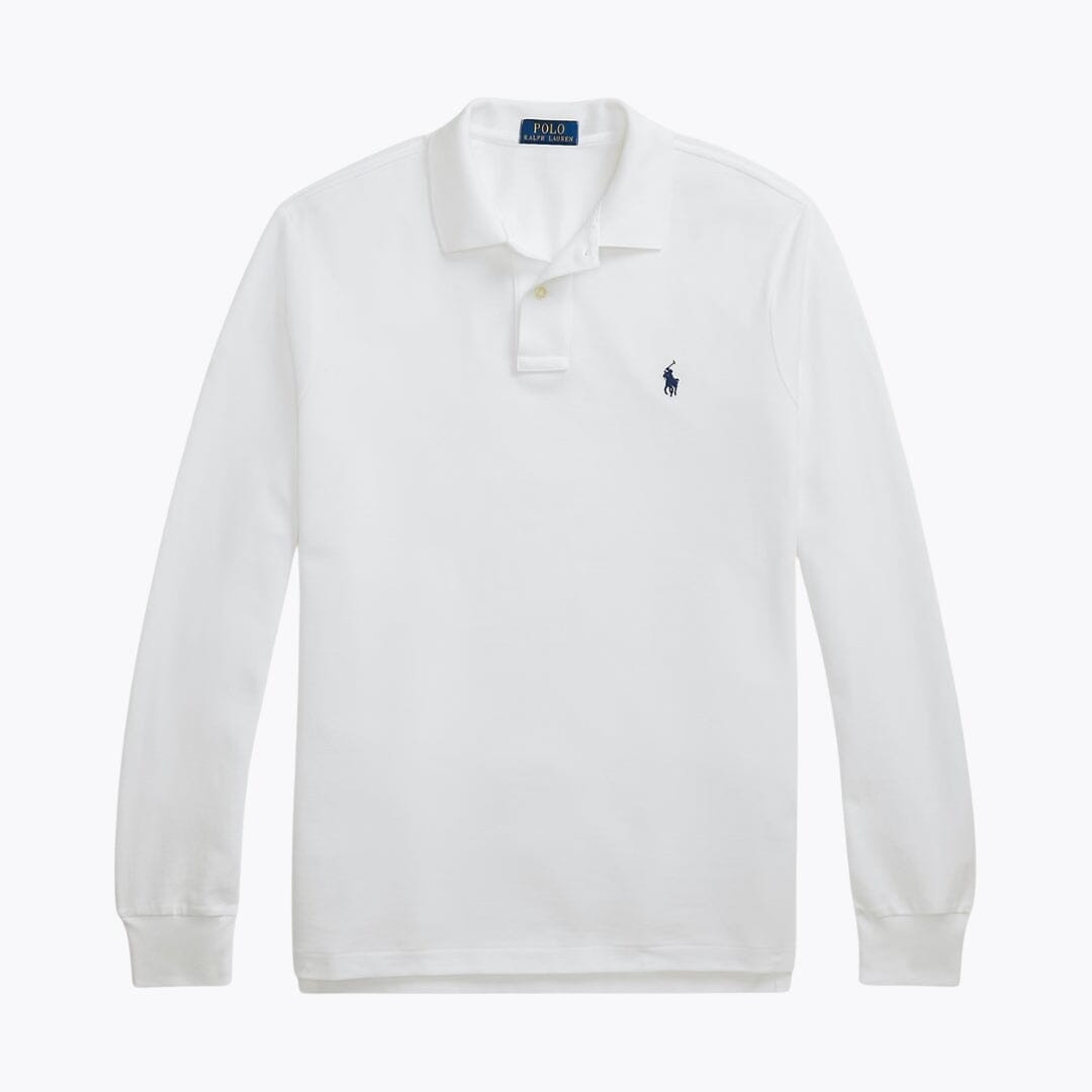 Ralph Lauren Mesh Langarm-Poloshirt