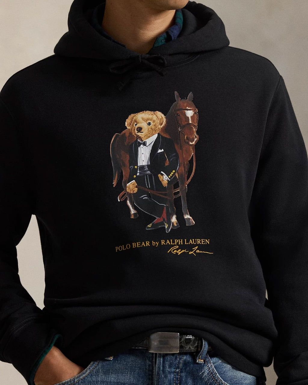 Ralph Lauren Polo Bear Fleece-Kapuzenpullover