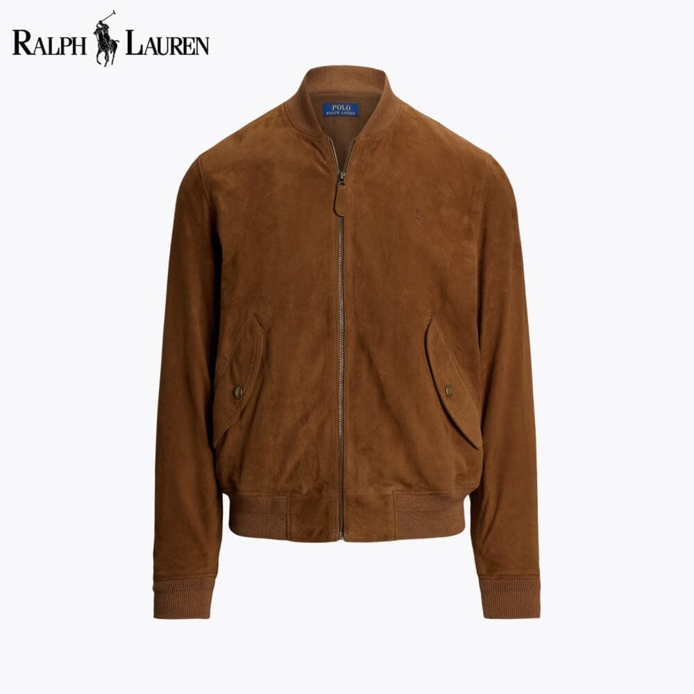 Ralph Lauren Wildleder-Bomberjacke